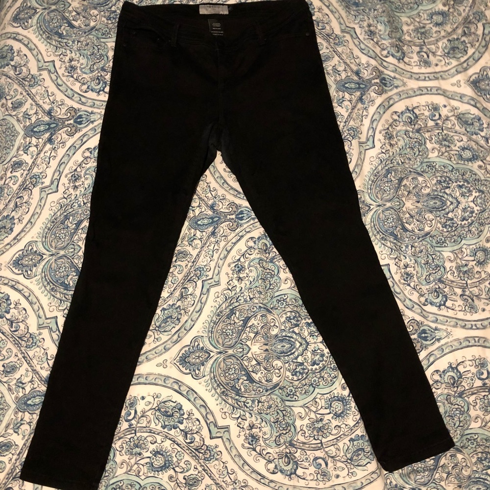 Black Luxe Skinny Jean - Torrid Size 14